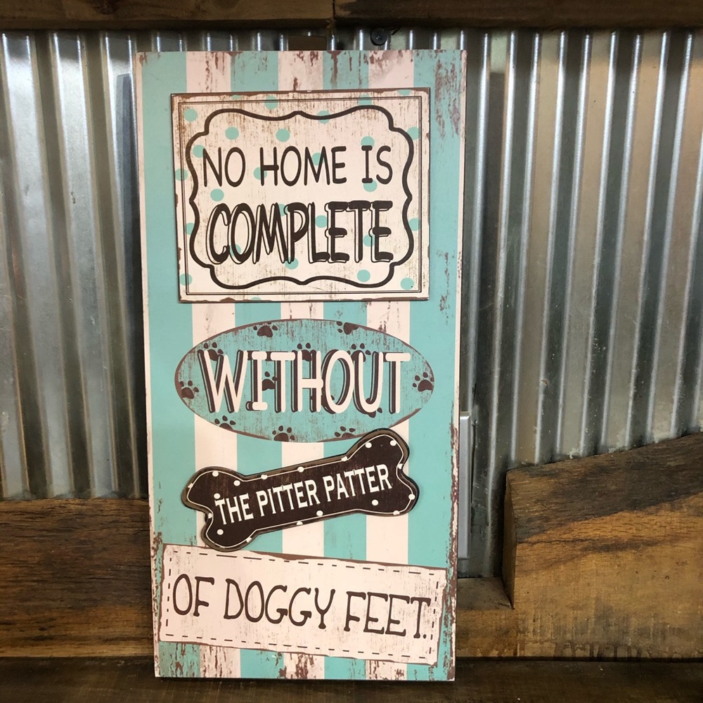 Love my dog wall art